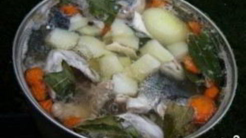 уха с водкой