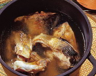 Волжская уха из сазана