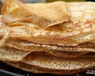 Блинчики хрустящие