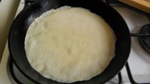 блинчики с маком