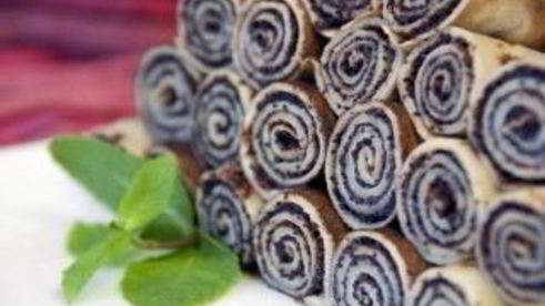 блинчики с маком