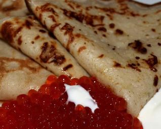 Блинчики с припеком и сыром