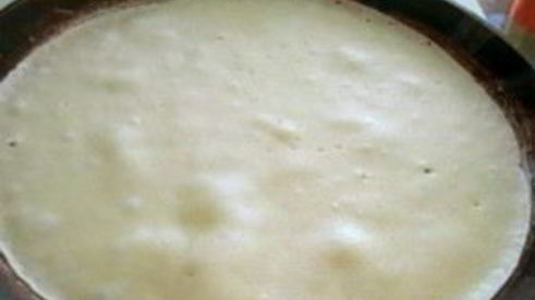 блинчики с рисом и яйцом