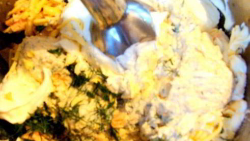 блинчики с семгой на закуску