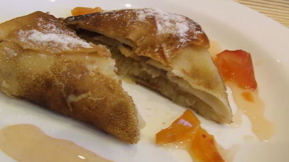 Рецепт Блинчиков с яблоками