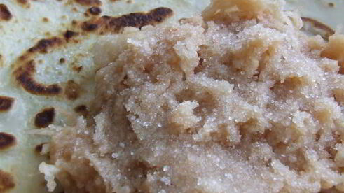 блинчики с яблоками