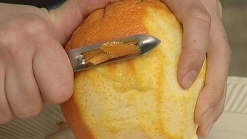 блины фламбе с мороженым