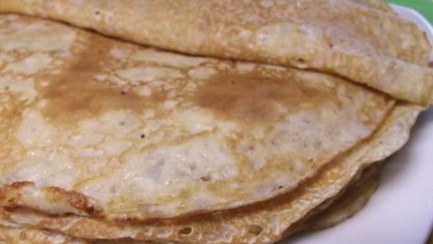 Рецепт блинов из каши