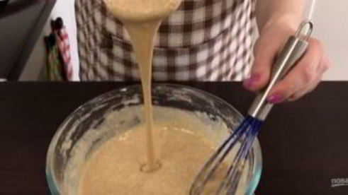 блины из цельнозерновой муки на молоке