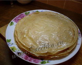 Блины на кислом молоке