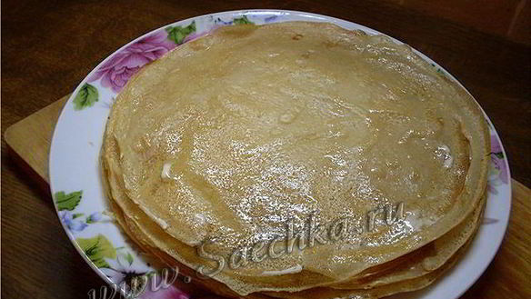 Рецепт Блинов на кислом молоке