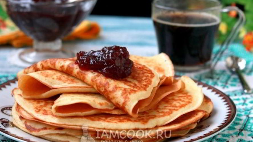Рецепт блинов на манке дрожжевые