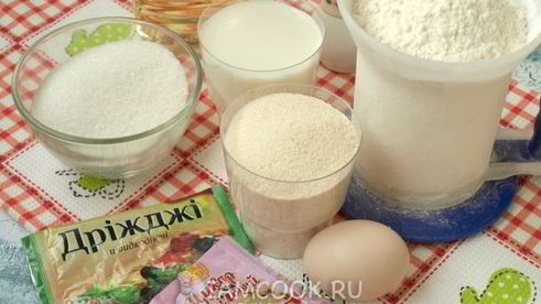 блины на манке дрожжевые