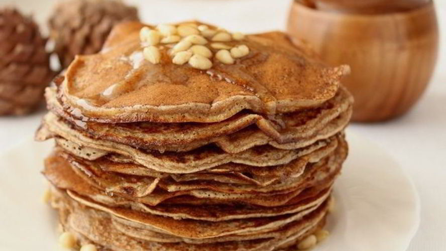 Рецепт блинов на муке из кедровых орешков