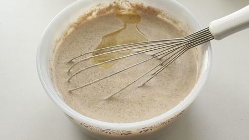 блины на муке из кедровых орешков