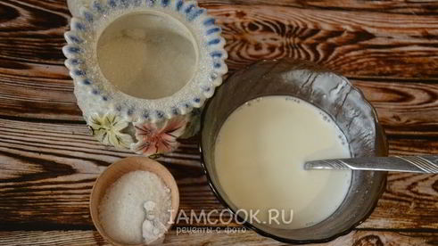 блины на сметане и воде