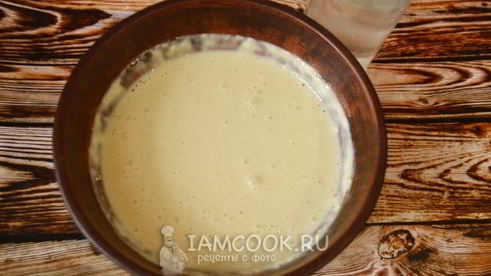 блины на сметане и воде