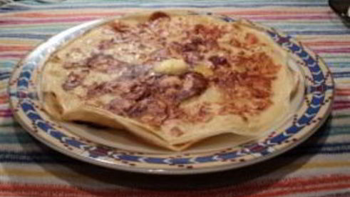 блины на творожном тесте