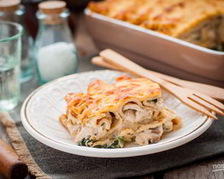 Блины с чесноком и сыром