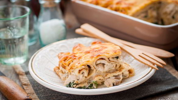 Рецепт Блинов с чесноком и сыром