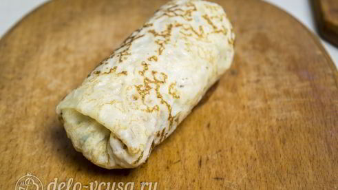 блины с курицей и рисом