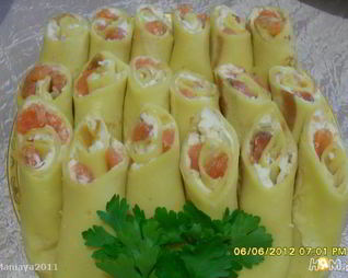 Блины с рыбой К празднику