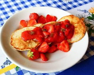 Диетические панкейки овсяные