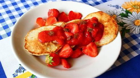 диетические панкейки овсяные