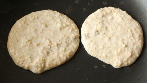 диетические панкейки овсяные