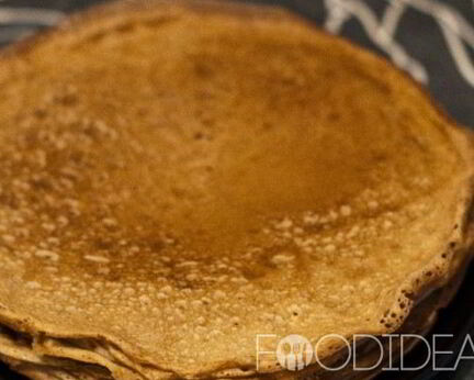 Дрожжевые блины с картофелем