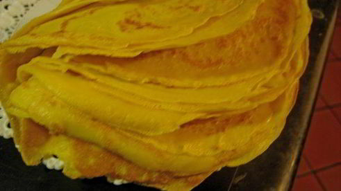 флорентийские блинчики с рикоттой и шпинатом