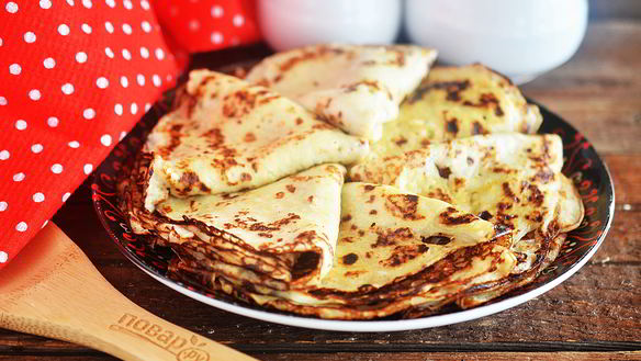 Рецепт Гурьевских блинов