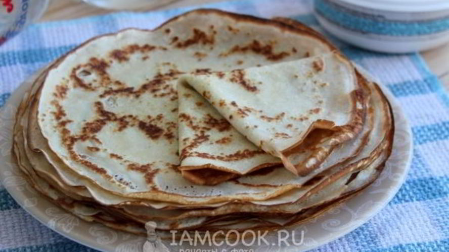 Рецепт итальянских блинов креспелле