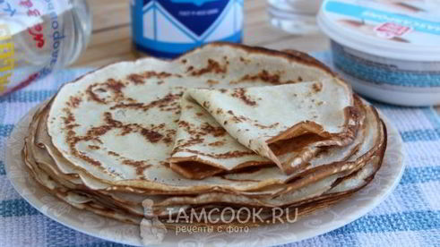 итальянские блины креспелле