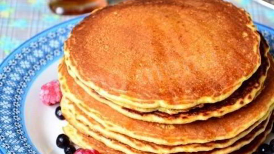 Рецепт кукурузных панкейков классических