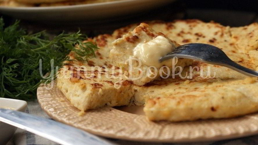 Рецепт куриных блинчиков с сыром
