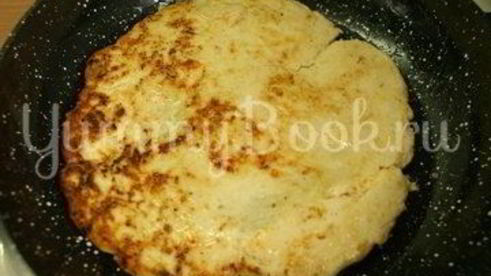 куриные блинчики с сыром
