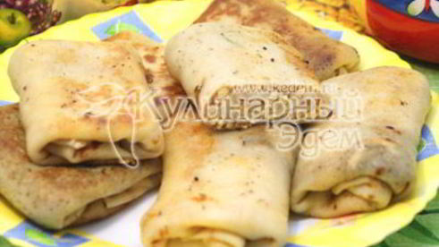 налистники с курицей