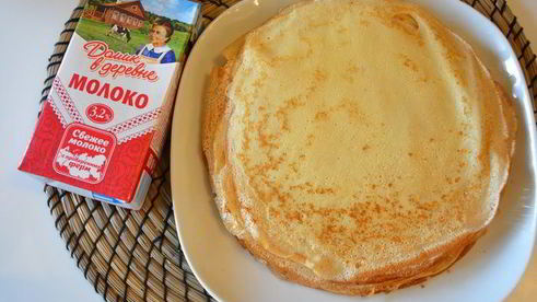 очень тонкие блины