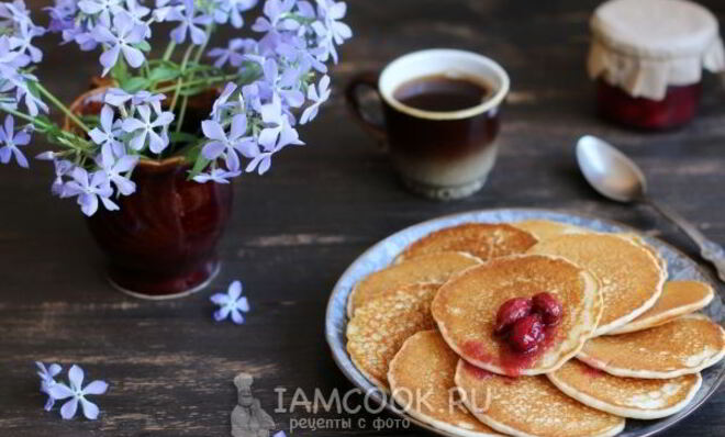 Панкейки на рисовой муке