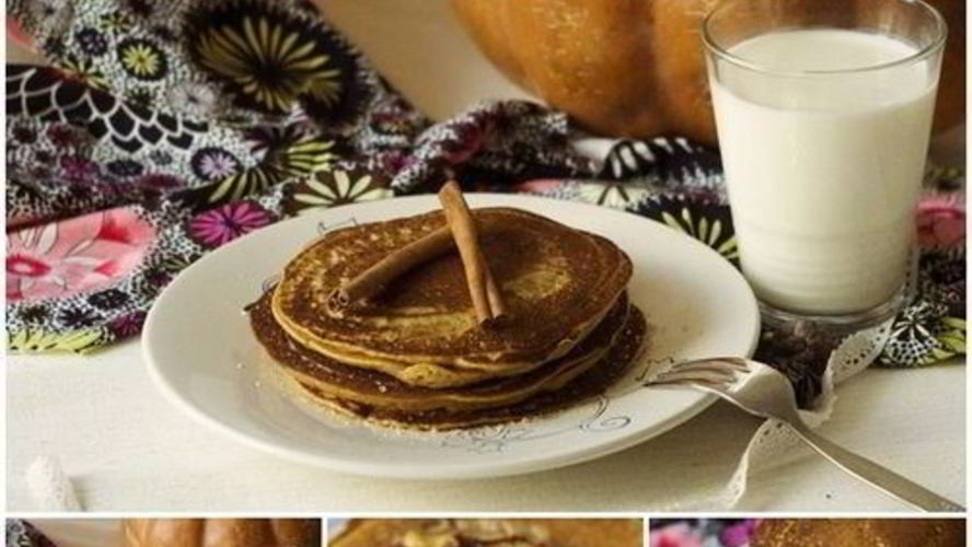 Рецепт пряных тыквенных панкейков