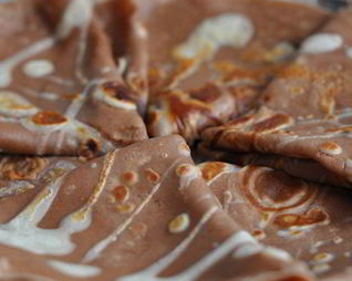 Шоколадные блины