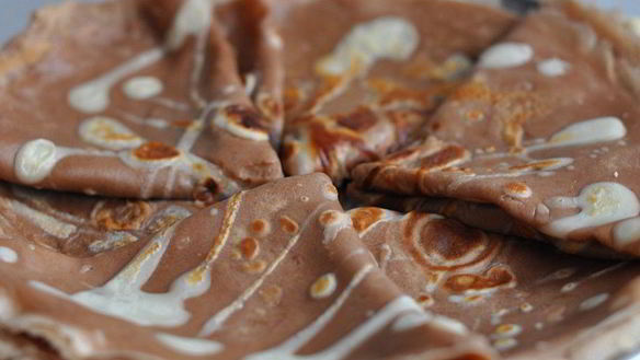 Рецепт Шоколадных блинов