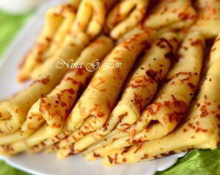 Сырные блинчики