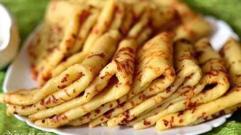 сырные блинчики