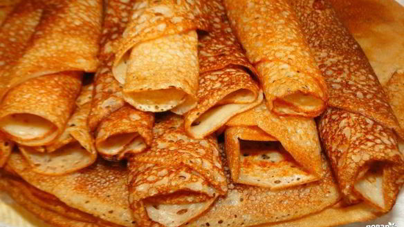 Рецепт Тонких блинов на сыворотке