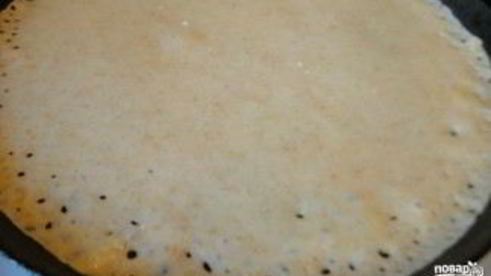 тонкие блины на сыворотке