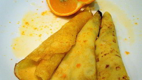 цитрусовые блины