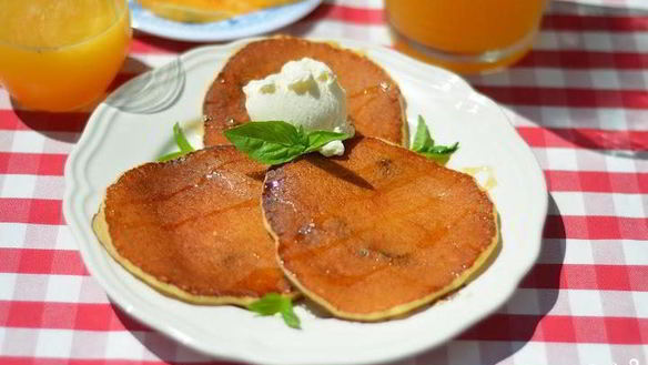 Рецепт Творожных блинчиков с изюмом