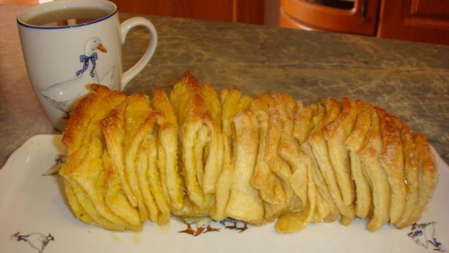 Рецепт булочки гармошка